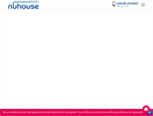 Tablet Screenshot of nuhouse.ie